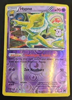 Hypno 51/122 x2 1 RH 1 Reg Breakpoint Rare Pokemon TCG VLP/Dmg - Image 3