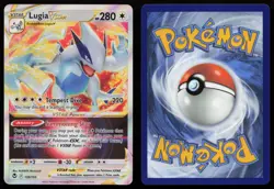 Lugia VSTAR 139/195 Holo VSTAR Rare Silver Tempest Pokemon NM - Image 3