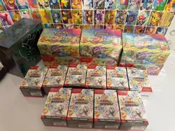 pokemon auction prismatic evolutions tins and booster bundle twilight masquerade - Image 1