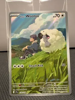Hop's Wooloo 170/159 Illustration Rare Holo Pokemon Journey Together - NM - Image 1