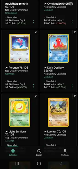 Pokemon TCG Neo Destiny Pokemon Lot English - Image 4