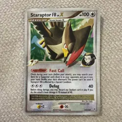 Staraptor FB LV.X 147/147 Supreme Victors Holo Pokemon TCG LP Condition - Image 1