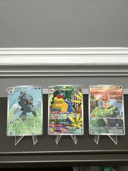 Lot Of 3 Pokemon Black Bolt & White Flare Illustration Rare Holo Cards - Image 1