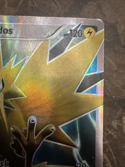 2016 Pokemon XY Generations #29 Zapdos Full Art Holo - Image 2