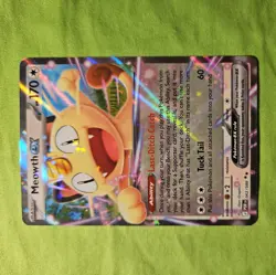 Pokemon TCG Meowth EX 062/088 Me03: Perfect Order HoloDouble Rare - Image 2