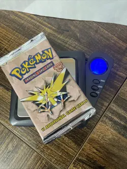 Pokemon Fossil Booster Pack HeavyU 21!+ Zapdos Unopened - Image 1