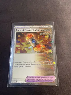 Pokemon 💫 Ancient Booster Energy Capsule Promo 159/182 Cosmos Holo! NM - Image 1