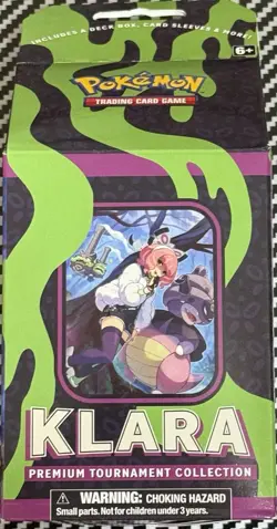 1x Pokemon Klara Premium Tournament Collection Sealed Case Fesh! Trusted Seller! - Image 1