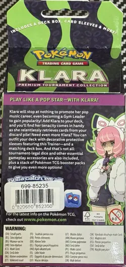 1x Pokemon Klara Premium Tournament Collection Sealed Case Fesh! Trusted Seller! - Image 2