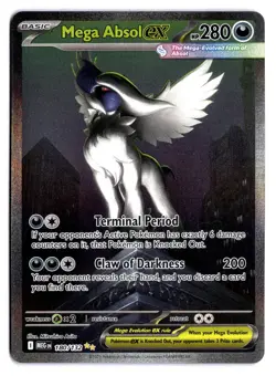 Pokemon Mega Absol ex SIR ME01 Mega Evolution English 180/132 (102831) - Image 1