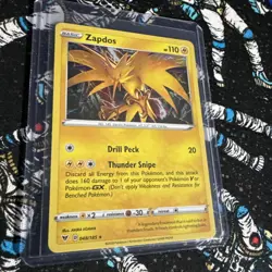 Zapdos 48/185 Vivid Voltage English 2020 Holo Pokemon TCG NM - Image 1