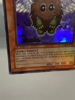 Yugioh! Winged Kuriboh - TLM-EN005 - Super Rare - 1st Edition MP + HOLO BLEED - Image 3