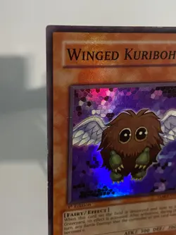 Yugioh! Winged Kuriboh - TLM-EN005 - Super Rare - 1st Edition MP + HOLO BLEED - Image 5