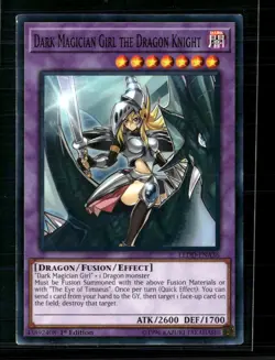 Yu-Gi-Oh! Dark Magician Girl the Dragon Knight LEDD-ENA36 1st Edition - Image 1