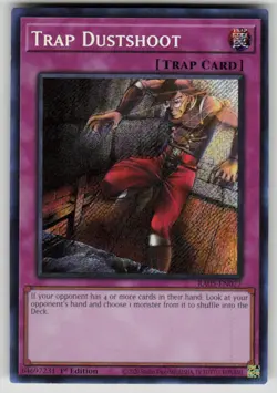 Trap Dustshoot (Secret Rare) Rarity Collection 5 RA05-EN077 NM Yu-Gi-Oh - Image 1