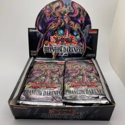 Yu-Gi-Oh! - Phantom Darkness - EMPTY Booster Box & Packs USED Unlimited - Image 1