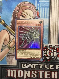 YuGiOh! - Flint Cragger GFP2-EN015 Ultra Rare 1st Edition Near Mint - Image 2