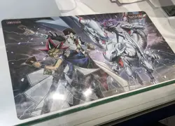 2024 SDCC Exclusive .. Konami Yu-Gi-Oh .. Dragon Magia Master Playmat Mat SEALED - Image 1