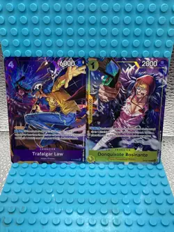One Piece CCG Trafalgar Law Donquixote Illustration Box Promo P-093 OP12-108 - Image 1