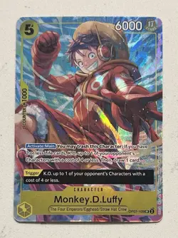 Monkey.D.Luffy OP07-109 Full Art - One Piece Illustration Box Vol. 3 Foil Promo - Image 1
