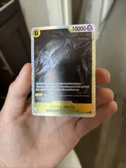 Gecko Moria One Piece Op14-104 SR Super Rare English Near Mint - Image 2