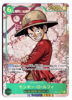 One Piece Monkey D. Luffy OP13-118 SEC Alt Art Japanese (102832) - Image 1