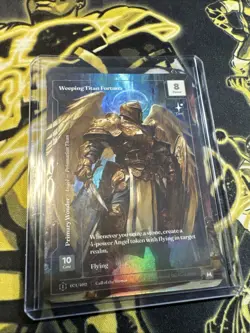 Wonders of the First CCG CoTS Weeping Titan Fortuna Mythic Formless Foil 071/402 - Image 2