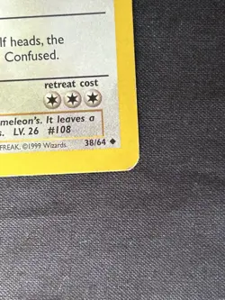 Lickitung 1st Edition #38/64 POKEMON Jungle card - Image 4