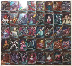 Lot of 40 Japanese Mobile Suit Gundam Arsenal Base Rare Card set - Image 1