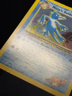 Misty's Golduck 12/132 WOTC Gym Challenge Unlimited Holo Holo Pokemon Card MP - Image 5