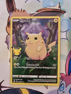 Pikachu 005/025 Celebrations Holo Ultra Rare Pokemon Card NM - Image 1