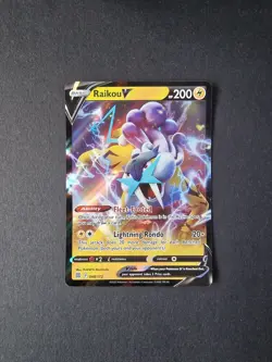 048/172 Raikou V Brilliant Stars Sword & Shield Pokemon Trading Card Game TCG - Image 1