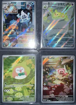 Pokemon TCG Pokemon Full Art Lot of 4 Ultra Rare Full Art Cards - Image 1