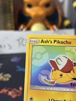 Ash's Pikachu TCG SM108 2017 Promo Card Pokemon 'I Choose You' Movie Promo Wow!! - Image 3