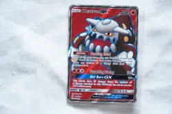 Heatran GX (Full Art) 216/236 Sm-Unified Minds Holo Pokemon Card NEAR MINT - Image 1