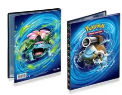 POKEMON TCG XY11 4-POCKET PORTFOLIO TRADING CARD ALBUM BINDER BLASTOISE/VENUSAUR - Image 1