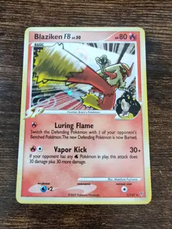 Blaziken FB 2/147 Platinum Supreme Victors Holo Pokemon Card - Image 1