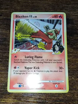 Blaziken FB 2/147 Platinum Supreme Victors Holo Pokemon Card - Image 2