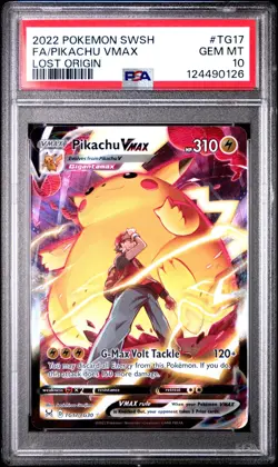 Pikachu Vmax - TG17/TG30 - Ultra Rare - Lost Origin - Pokemon Card - PSA 10 - Image 1