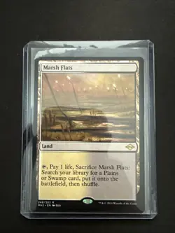 MTG Marsh Flats Modern Horizons 2 Regular Rare Card 248/303 - Image 1