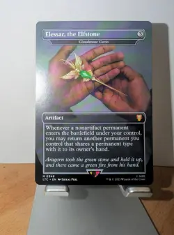 Elessar, the Elfstone - Cloudstone Curio - the Lord of the Rings - MTG - NM - Image 1