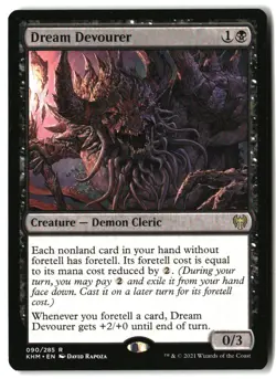 MTG Dream Devourer [KHM - 90] LP 4-15 - Image 1