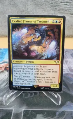 Exalted Flamer of Tzeentch -Universes Beyond -NM /MTG - Image 1