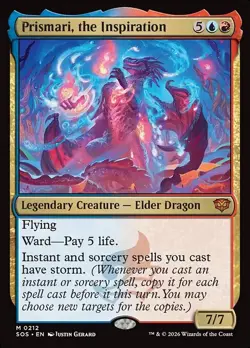 MTG Prismari, the Inspiration [SOS] #212 - Image 1