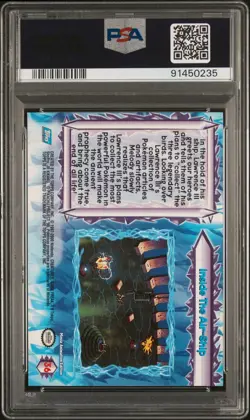 Topps Pokemon The Movie 2000 Inside The Air-Ship #36 PSA 8 - Image 2