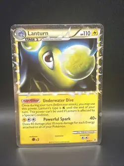 Pokemon: Lanturn #86/95 Pokemon Unleashed - Image 1