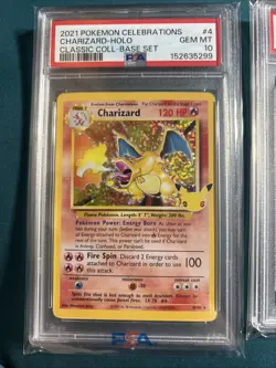 Pokemon Celebrations Charizard, Venusaur & Blastoise (PSA 10) Semi Sequential - Image 2