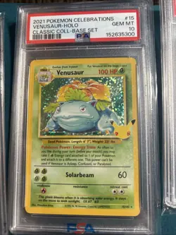 Pokemon Celebrations Charizard, Venusaur & Blastoise (PSA 10) Semi Sequential - Image 3