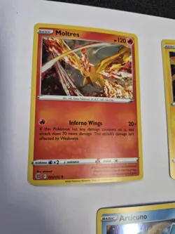 Pokemon Zapdos 48/185 Articuno 036/195 Moltres 021/172 Cosmos Holo Promo Set NM - Image 3
