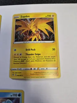 Pokemon Zapdos 48/185 Articuno 036/195 Moltres 021/172 Cosmos Holo Promo Set NM - Image 4